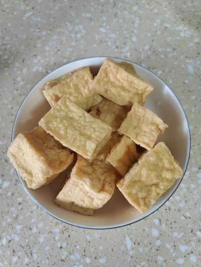 トマト煮豆腐の作り方：1