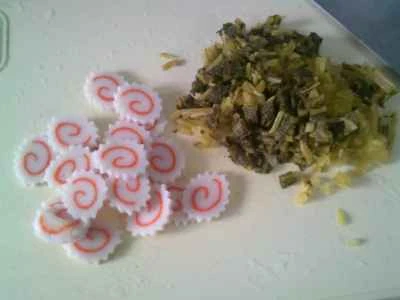 枝豆入り塩野菜かまぼこの炒め物の作り方：3