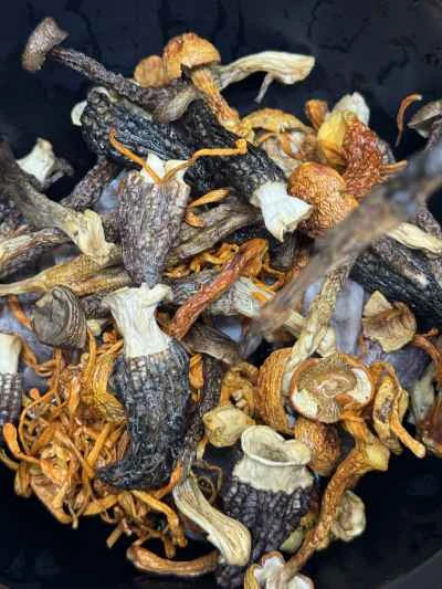 きのこと牛テールのスープの作り方：6