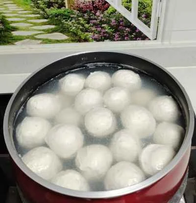 手作りチキンミートボールの作り方：7