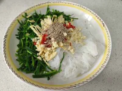 チャイブと春雨のサラダの作り方：10