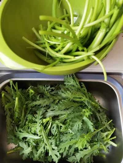 菊菜の食べ方2つの手順：2