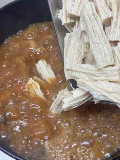 トマト、豆腐皮、牛ブリスケットの作り方：16