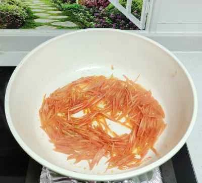 千切り野菜炒めの作り方：2