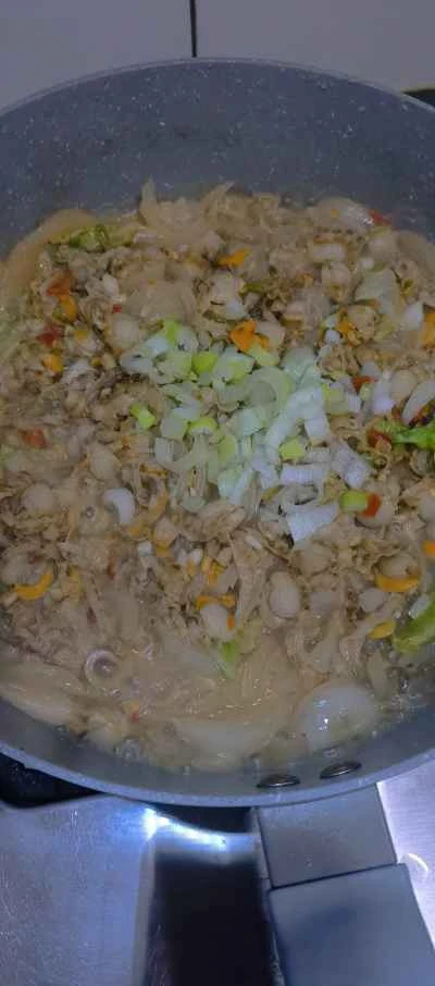 ガーリック春雨ホタテキャセロールの作り方：3