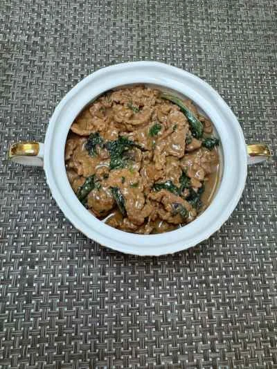 牛肉とエゴマの炒め物の作り方：12