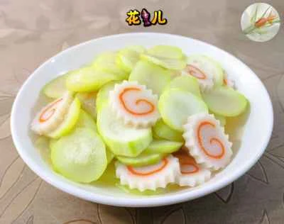 夜咲きセレウスと魚のすり身の炒め物レシピ