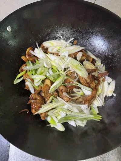 鶏もも肉のネギ煮込みの作り方：10