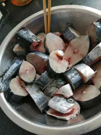 自家製スモークサバのレシピ手順：2