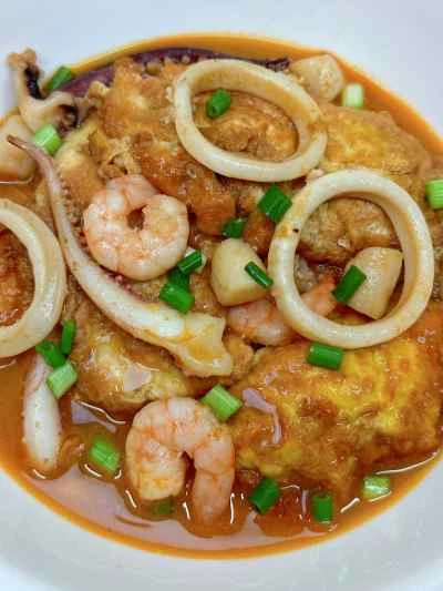 海鮮卵団子のレシピ