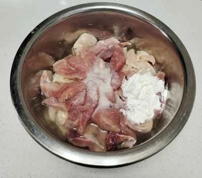 カリカリポークを作る手順：2