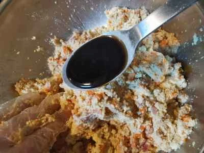 揚げ豆腐ボールの作り方：4